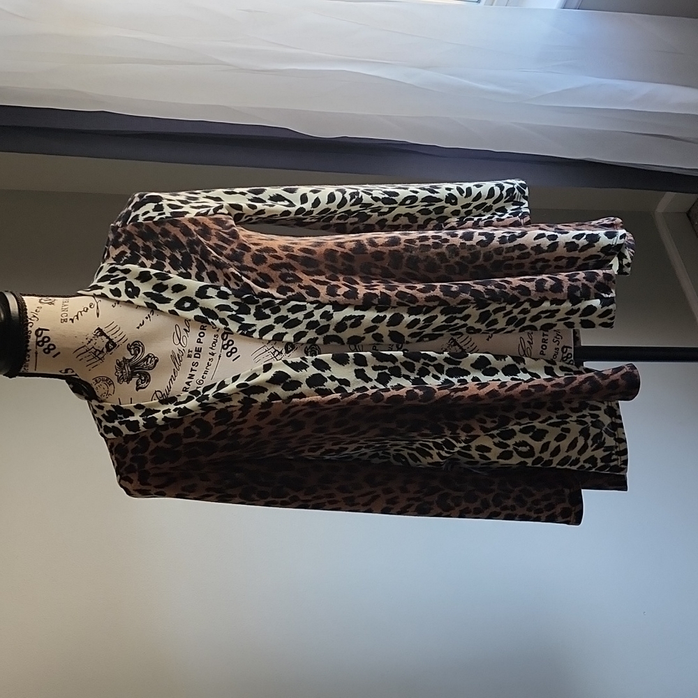 Cardigan, Animal Print